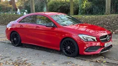 Red Used 2016 Mercedes CLA220 AMG line Sedan | £13,495 (Fair price)