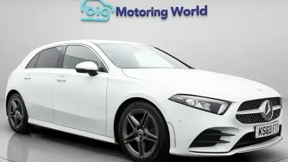 Used Mercedes A180 Executive 116 HP (85 kW) 2019 White Hatchback