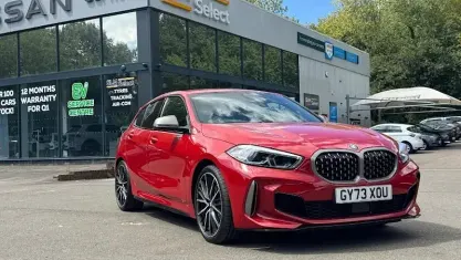Used BMW M135 M Sport 306 HP (225 kW) 2024 Red Hatchback