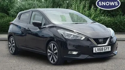 Used Nissan Micra S 90 HP (66 kW) 2018 Black Hatchback