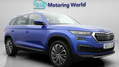 Used Skoda Kodiaq SE L Executive 150 HP (110 kW) 2023 Blue SUV