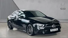 Black Used 2022 Mercedes A35 AMG Premium Sedan | £29,815 (Fair price)