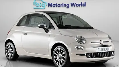 Used Fiat 500 Collezione 69 HP (50 kW) 2018 Grey Hatchback