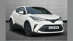 White Used 2023 Toyota C-HR Design SUV | £20,895 (Fair price)