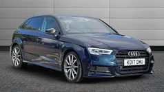 Blue Used 2017 Audi A3 Black Edition Hatchback | £15,650 (Fair price)