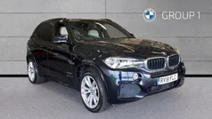 Black Used 2018 BMW X5 M Sport SUV | £27,795 (Fair price)