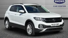 White Used 2020 VW T-Cross SE SUV | £14,249 (Fair price)
