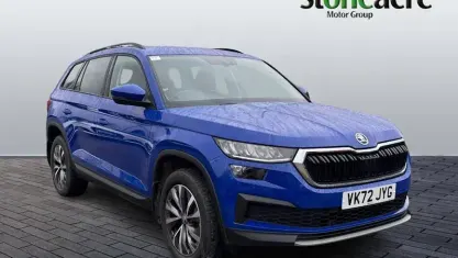 Used Skoda Kodiaq SE Drive 150 HP (110 kW) 2021 Blue SUV