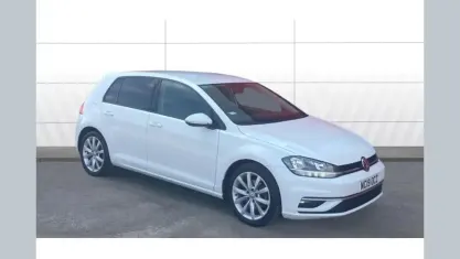 Used VW Golf VII GT 150 HP (110 kW) 2019 White Hatchback