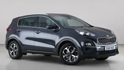 Used Kia Sportage 136 HP (100 kW) 2021 Grey SUV