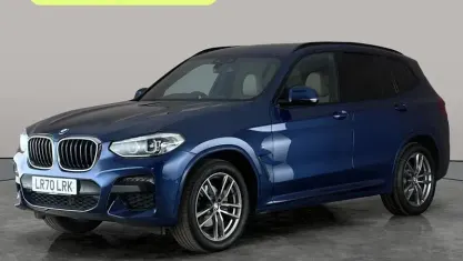 Used BMW X3 M Sport 190 HP (139 kW) 2020 Blue SUV