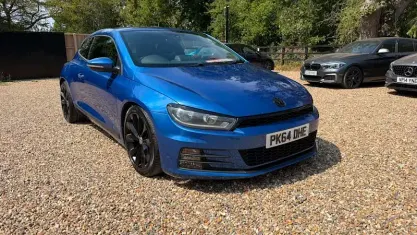 Used VW Scirocco GT 150 HP (110 kW) 2014 Blue Coupe