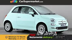 Green Used 2018 Fiat 500 Lounge Hatchback | £7,497 (A bit pricey)