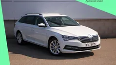 White Used 2024 Skoda Superb SE Technology Estate | £25,990 (Fair price)