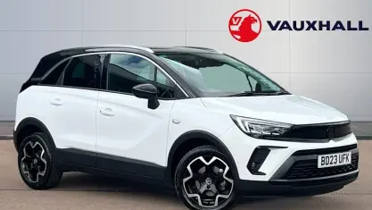 Used Vauxhall Crossland Ultimate 131 HP (96 kW) 2023 White SUV