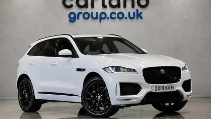 Used Jaguar F-Pace Chequered Flag 180 HP (132 kW) 2019 White SUV