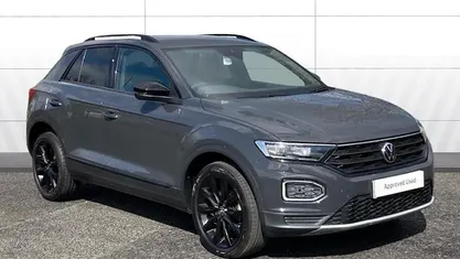 Used VW T-Roc Black Edition 110 HP (80 kW) 2021 Grey SUV