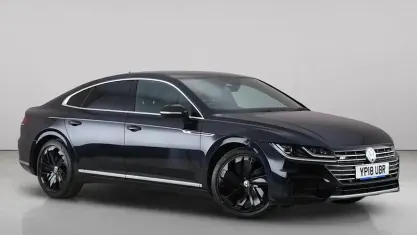 Used VW Arteon R-line 190 HP (139 kW) 2018 Black Hatchback