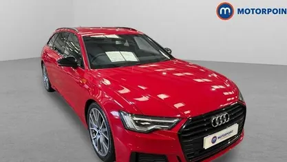 Begagnad Audi A6 Black Edition 204 HK (150 kW) 2021 Röd Kombi