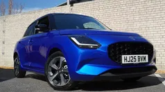 Frontier blue/super black Used 2025 Suzuki Swift SZ5 Hatchback | £18,690 (Fair price)