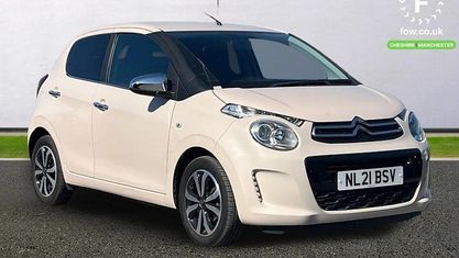 Używany Citroën C1 Shine 72 KM (52 kW) 2021 Beżowy Hatchback