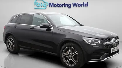 Used Mercedes GLC220 AMG line 194 HP (142 kW) 2021 Black Estate