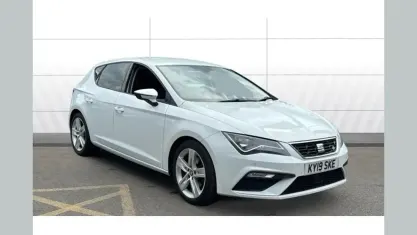 Usata Seat Leon FR 150 CV (110 kW) 2019 Bianco Utilitaria