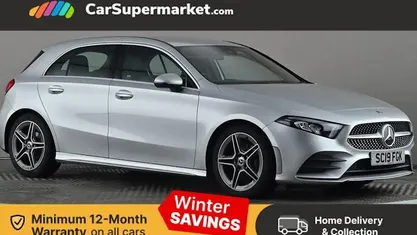 Silver Used 2019 Mercedes A180 AMG line Hatchback | £14,197 (Fair price)