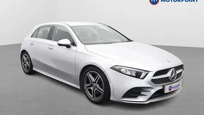 Used Mercedes A200 AMG line 150 HP (110 kW) 2019 Silver Hatchback