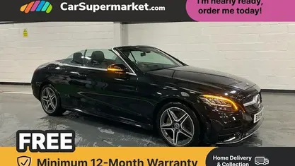 Used 2019 Mercedes C300 AMG line Cabriolet | £17,197 (Good price)