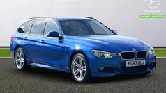 Blue Used 2017 BMW 320 M Sport Estate | £18,599 (Fair price)