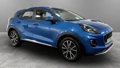 Used Ford Puma Titanium 125 HP (91 kW) 2022 Blue SUV