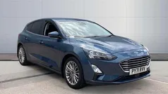 Blue Used 2022 Ford Focus Titanium X Hatchback | £13,065 (Fair price)