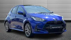 Blue Used 2024 Toyota Yaris Hybrid Hatchback | £21,395 (Fair price)