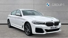 White Used 2022 BMW 530e M Sport Sedan | £25,975 (Fair price)