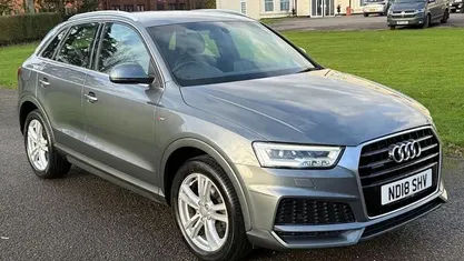 Grey Used 2018 Audi Q3 S-Line SUV | £12,995 (Fair price)