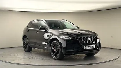 Used Jaguar F-Pace R-Dynamic 204 HP (150 kW) 2022 Santorini black SUV