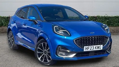 Begagnad Ford Puma ST-Line 155 HK (114 kW) 2023 Blå SUV