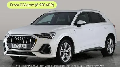 White Used 2022 Audi Q3 S-Line SUV | £17,971 (Fair price)