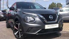 Grey Used 2021 Nissan Juke Tekna SUV | £16,399 (Fair price)