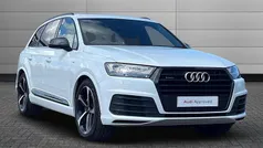 White Used 2018 Audi Q7 Black Edition SUV | £30,995 (Fair price)
