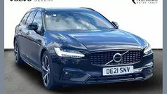 Onyx black Used 2021 Volvo V90 R-Design Estate | £25,490 (Fair price)