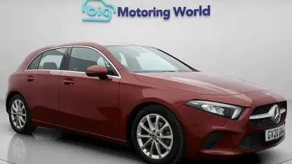 Used Mercedes A180 Executive 136 HP (100 kW) 2020 Red Hatchback
