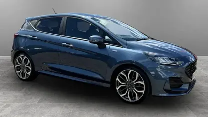 Used Ford Fiesta ST-Line X 101 HP (74 kW) 2023 Blue Hatchback