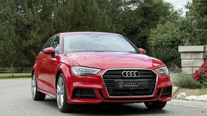 Used Audi A3 Sportback S-Line 150 HP (110 kW) 2017 Red Hatchback