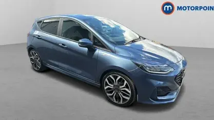 Used Ford Fiesta ST-Line X 125 HP (91 kW) 2023 Blue Hatchback