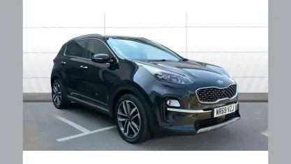 Used Kia Sportage 177 HP (130 kW) 2019 Black SUV