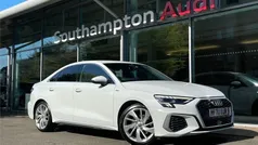 White Used 2020 Audi A3 S-Line Sedan | £19,990 (Fair price)