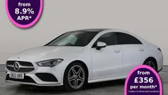 White Used 2022 Mercedes CLA180 AMG line Sedan | £25,378 (Fair price)