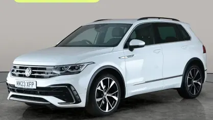 Used VW Tiguan R-line 150 HP (110 kW) 2023 White SUV